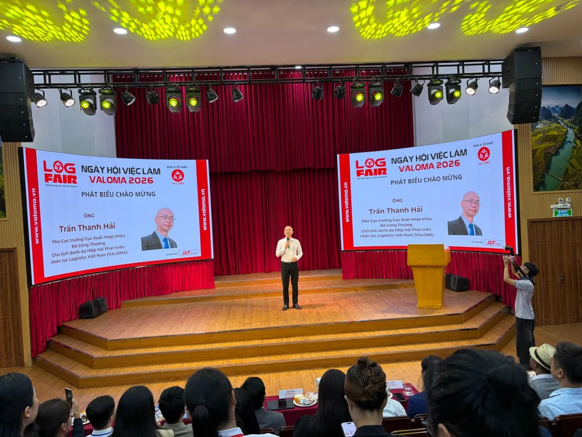 J&T Express kết nối tương lai logistics tại VALOMA LOGFAIR 2026 - Ảnh 1.