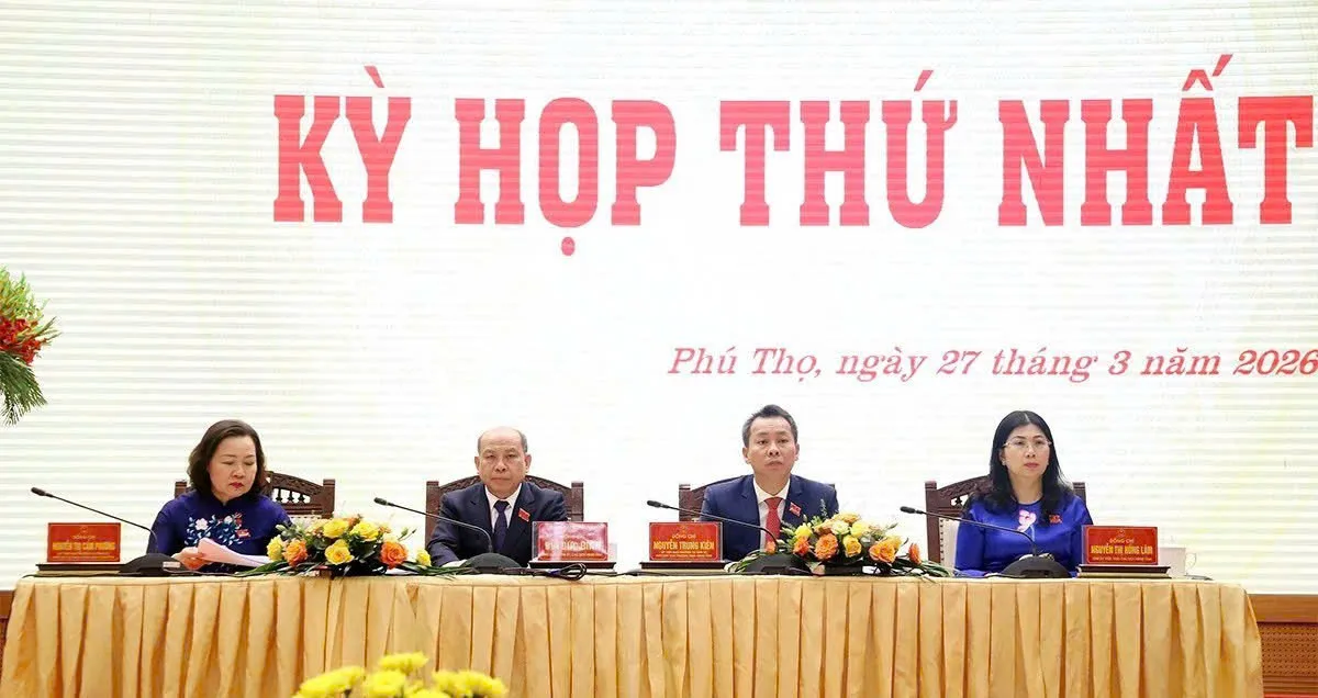 Ph&uacute; Thọ kiện to&agrave;n nh&acirc;n sự chủ chốt tại Kỳ họp thứ Nhất HĐND tỉnh kh&oacute;a XX- Ảnh 1.