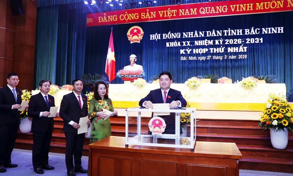Bắc Ninh kiện toàn các chức danh chủ chốt nhiệm kỳ mới - Ảnh 1.