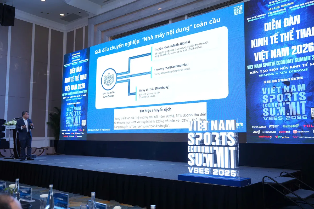 Diễn đ&agrave;n Kinh tế Thể thao Việt Nam 2026: Bước chuyển từ nhận thức đến h&agrave;nh động- Ảnh 4.