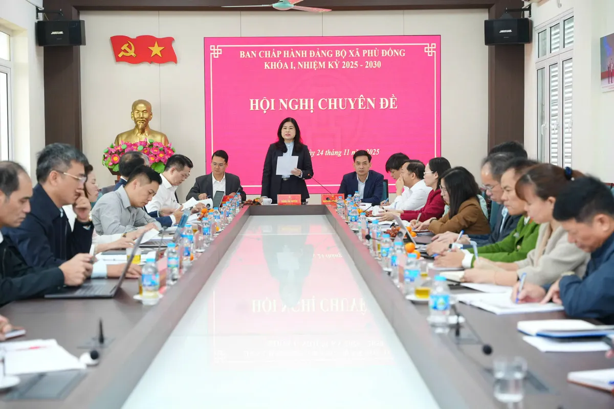 X&atilde; Ph&ugrave; Đổng (H&agrave; Nội) bứt tốc ph&aacute;t triển kinh tế - x&atilde; hội, tạo nền tảng vững chắc cho năm 2026 - Ảnh 3.