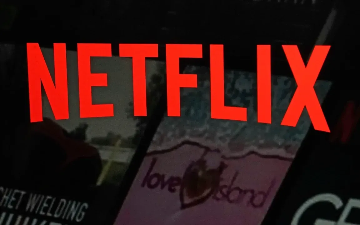 Logo Netflix hiển thị trên website công ty tại New York ngày 2/2/2023. (Ảnh: AP/Richard Drew, File)