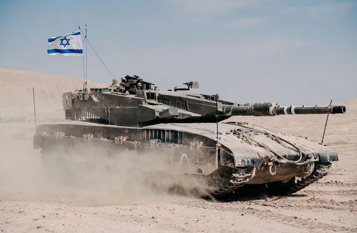 Hezbollah tuy&ecirc;n bố ph&aacute; hủy hơn 20 xe tăng Merkava của Israel- Ảnh 1.