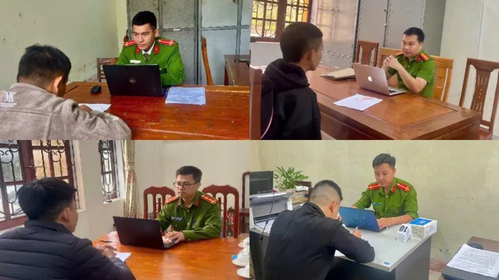 Bắt nhóm 5 người mua bán, sử dụng ma túy ở Hà Tĩnh - Ảnh 2.