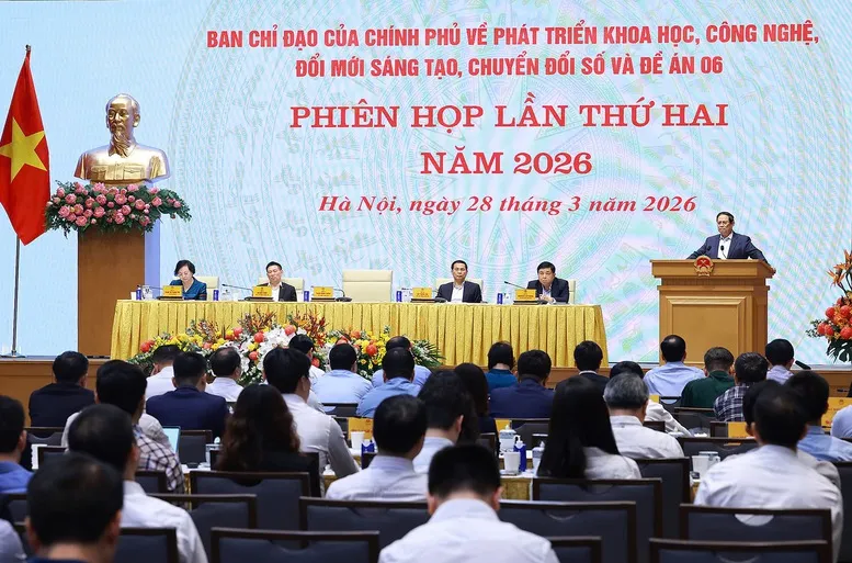 Thủ tướng Phạm Minh Ch&iacute;nh: Ph&aacute;t triển c&ocirc;ng nghệ chiến lược giải quyết c&aacute;c b&agrave;i to&aacute;n thực tiễn của Việt Nam - Ảnh 1.