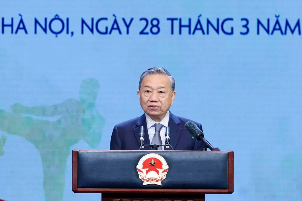 Tổng Bí thư Tô Lâm: Thể thao Việt Nam cần bứt phá với 8 nhiệm vụ trọng tâm- Ảnh 1. Tổng Bí thư Tô Lâm: Thể thao Việt Nam cần bứt phá với 8 nhiệm vụ trọng tâm- Ảnh 1.