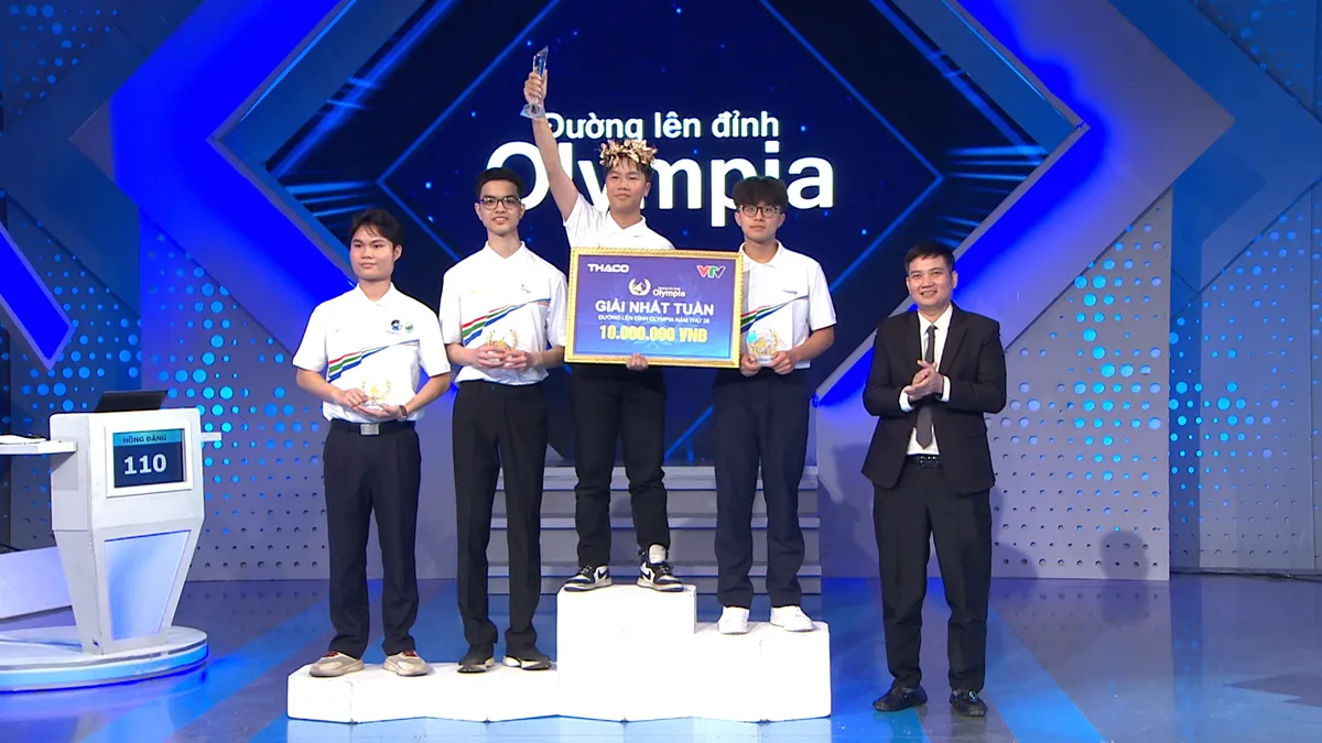 Đường l&ecirc;n đỉnh Olympia: Nam sinh Ph&uacute; Thọ xuất sắc gi&agrave;nh v&ograve;ng nguyệt quế - Ảnh 8.