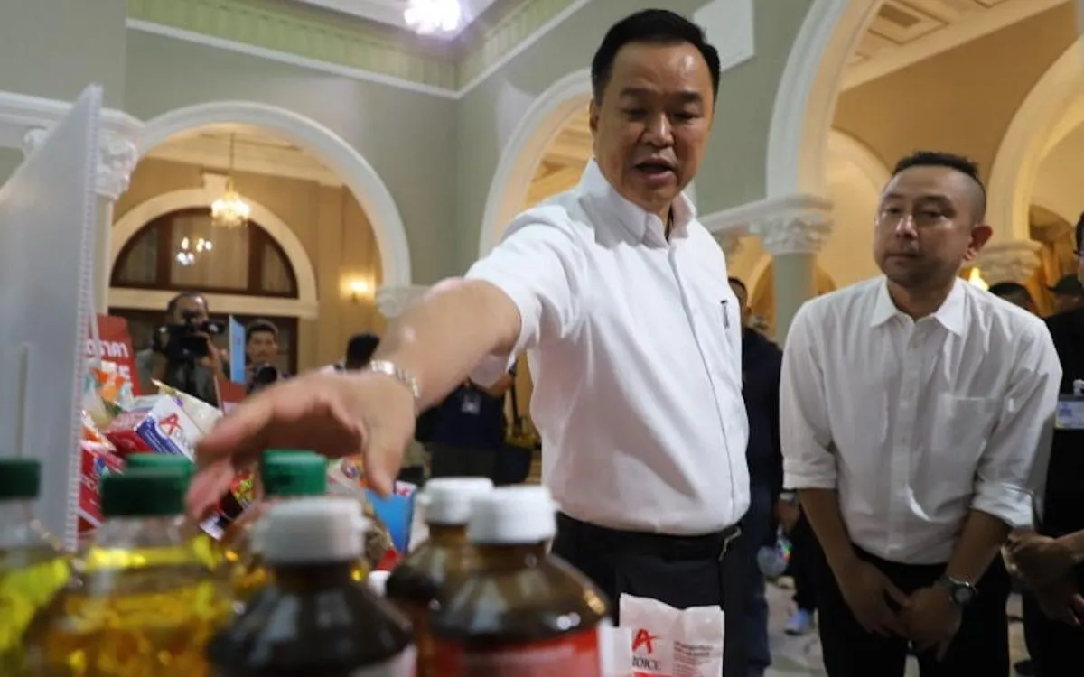 Thủ tướng Thái Lan Anutin Charnvirakul (Ảnh: Bangkok Post)