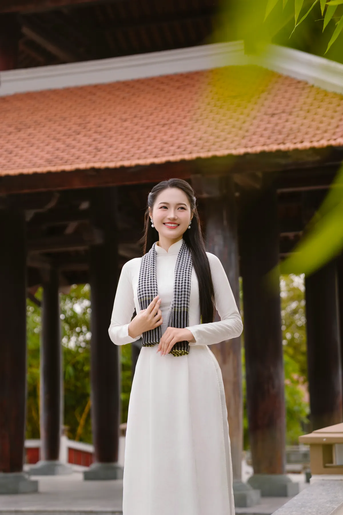 Nhan sắc ngọt ng&agrave;o của MC VTV thắng giải Người đẹp Du lịch Miss World Vietnam 2025- Ảnh 2.