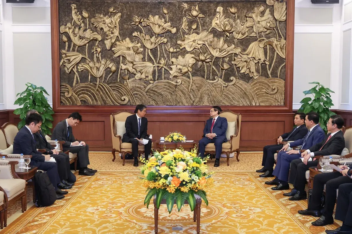 Thủ tướng Ch&iacute;nh phủ tiếp Đại sứ Nhật Bản Ito Naoki, th&uacute;c đẩy hợp t&aacute;c đầu tư với Thanh H&oacute;a- Ảnh 1.