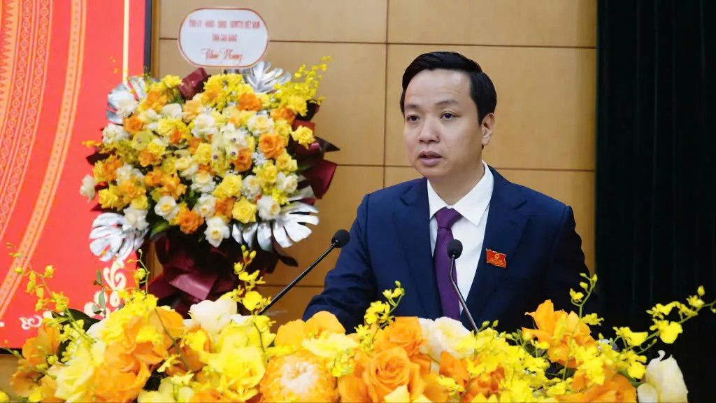 &Ocirc;ng L&ecirc; Hải H&ograve;a t&aacute;i đắc cử Chủ tịch UBND tỉnh Cao Bằng - Ảnh 4.