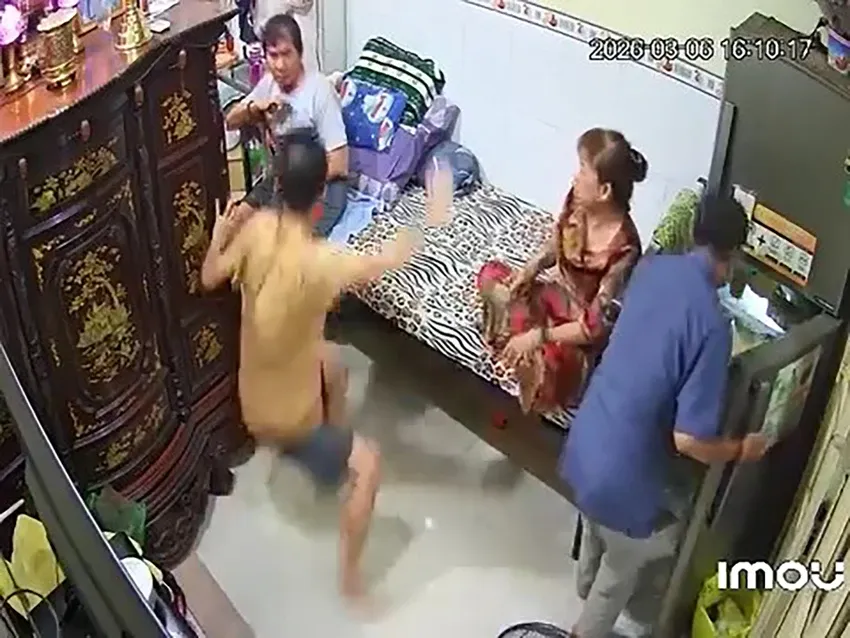 Xác minh clip cháu trai bạo hành cậu ruột tai biến tại TP Hồ Chí Minh - Ảnh 2.