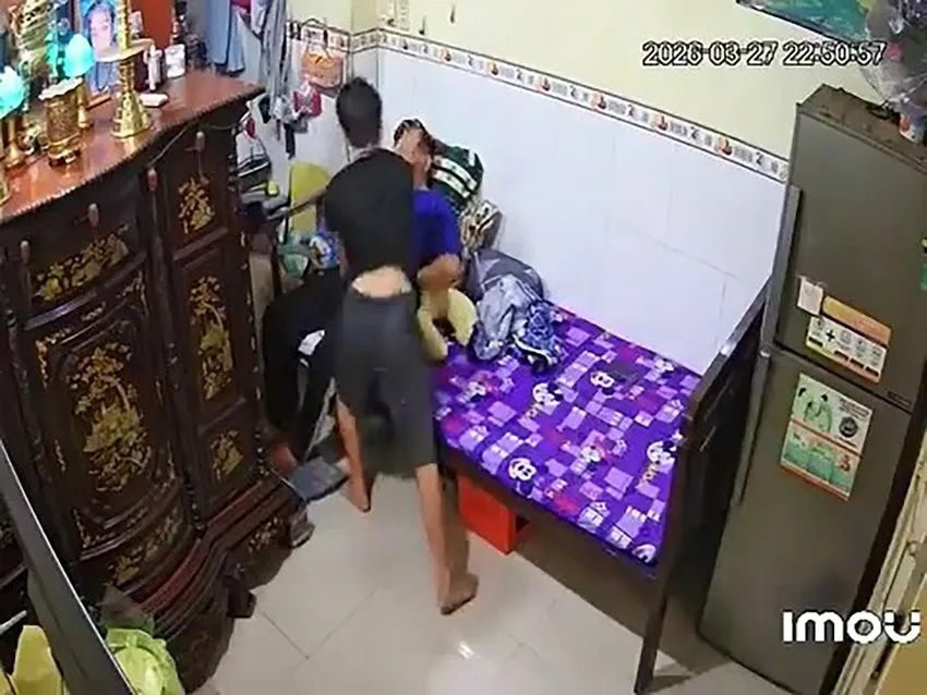 Xác minh clip cháu trai bạo hành cậu ruột tai biến tại TP Hồ Chí Minh - Ảnh 1.
