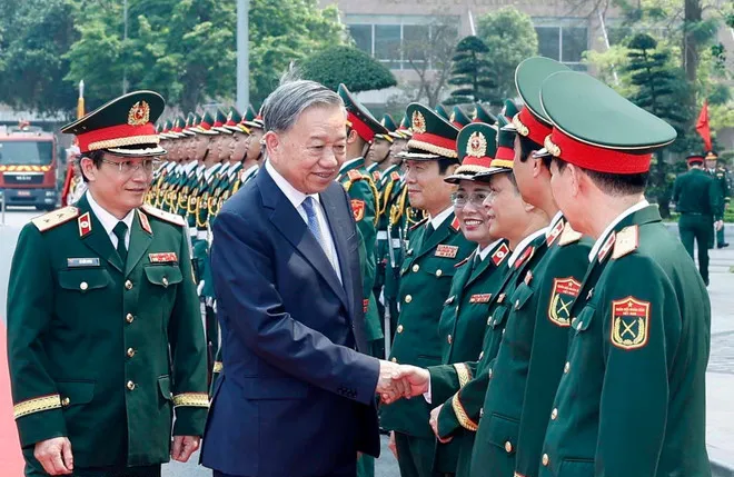 Tổng Bí thư: Xây dựng Bệnh viện Trung ương Quân đội 108 trở thành mô hình kiểu mẫu trong chăm sóc sức khỏe - Ảnh 2.