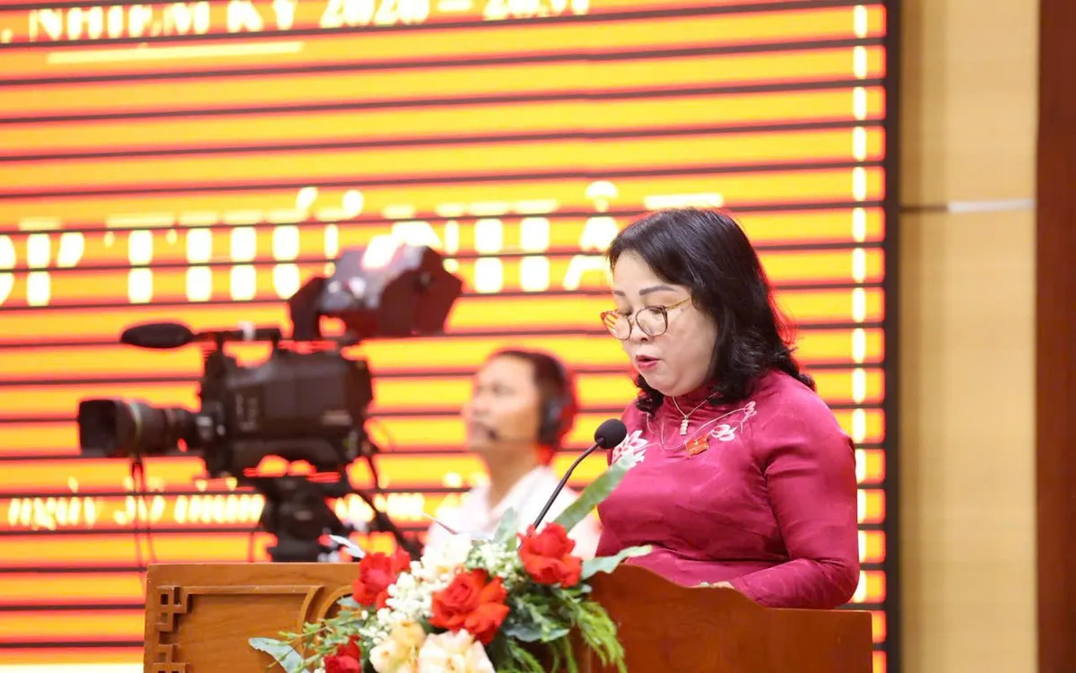 Bà Cao Thị Hòa An tái đắc cử Chủ tịch HĐND tỉnh Đắk Lắk nhiệm kỳ 2026 - 2031.