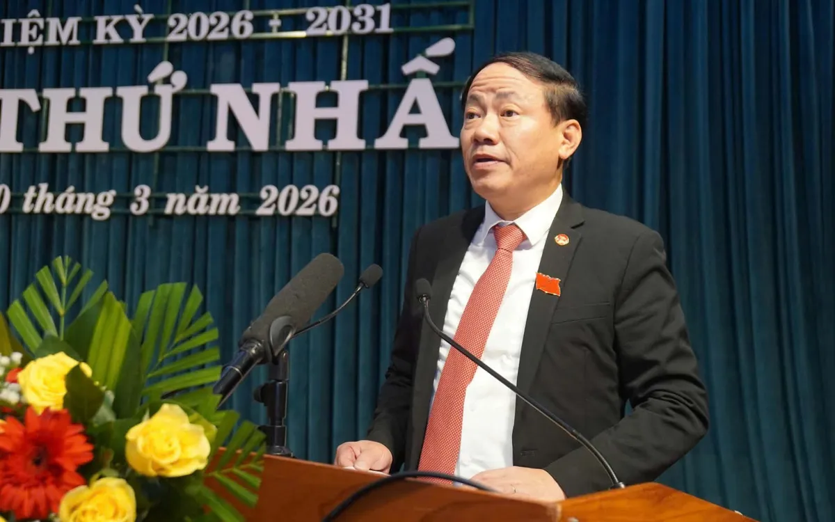 Ông Phạm Anh Tuấn, Ủy viên Trung ương Đảng, Phó bí thư Tỉnh ủy, Chủ tịch UBND tỉnh Gia Lai, nhiệm kỳ 2026-2031.