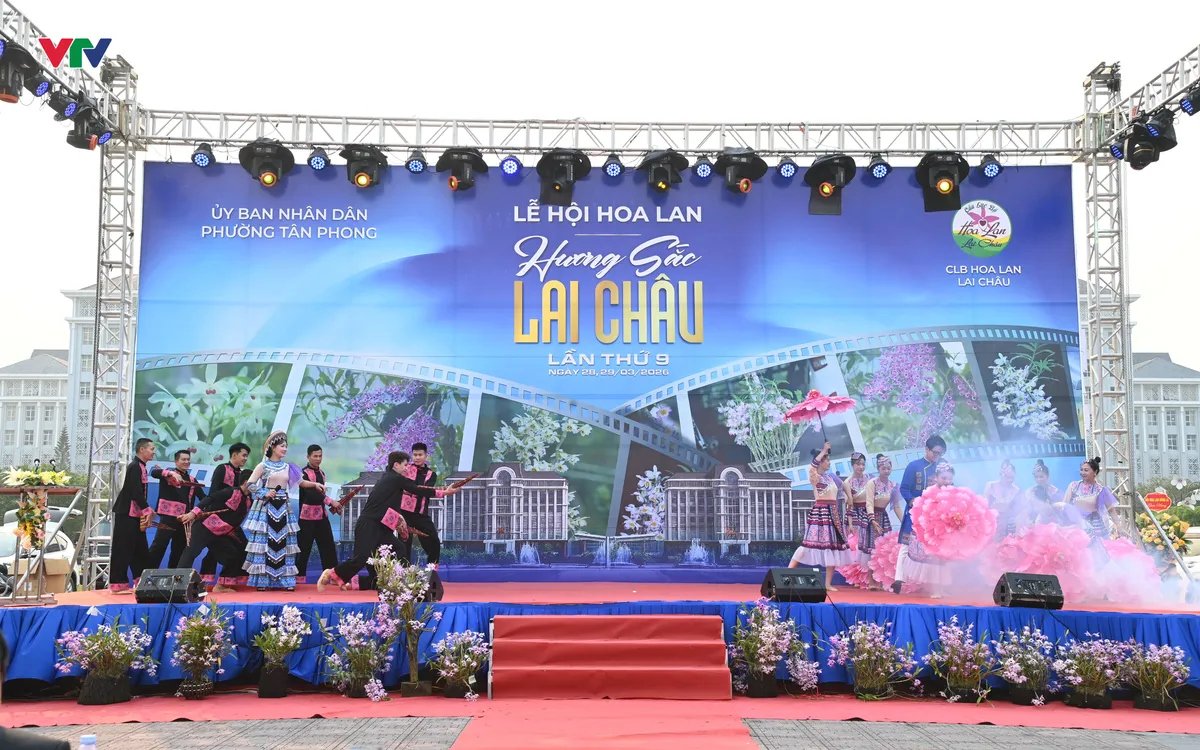 Lễ hội Hoa lan “Hương sắc Lai Châu” lần thứ IX. Ảnh: Đức Duẩn