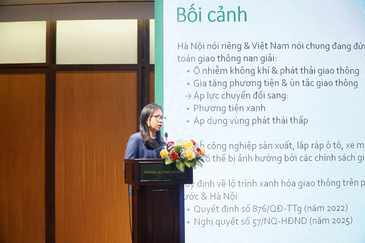 Chuyển đổi giao th&ocirc;ng xanh: Lộ tr&igrave;nh n&agrave;o để giải b&agrave;i to&aacute;n m&ocirc;i trường của Thủ đ&ocirc;? - Ảnh 5.