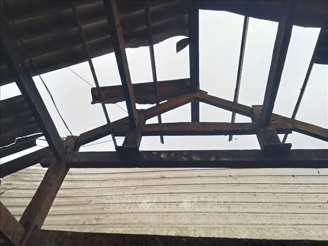 Dông lốc kèm mưa đá tại xã miền núi Nghệ An- Ảnh 2. Dông lốc kèm mưa đá tại xã miền núi Nghệ An- Ảnh 2.