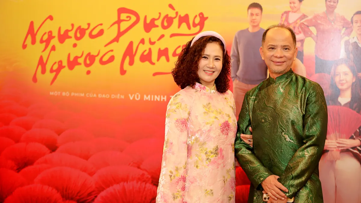Hai cặp đ&ocirc;i ngo&agrave;i đời thực "dắt tay nhau" đ&oacute;ng chung phim mới của VTV - Ảnh 3.