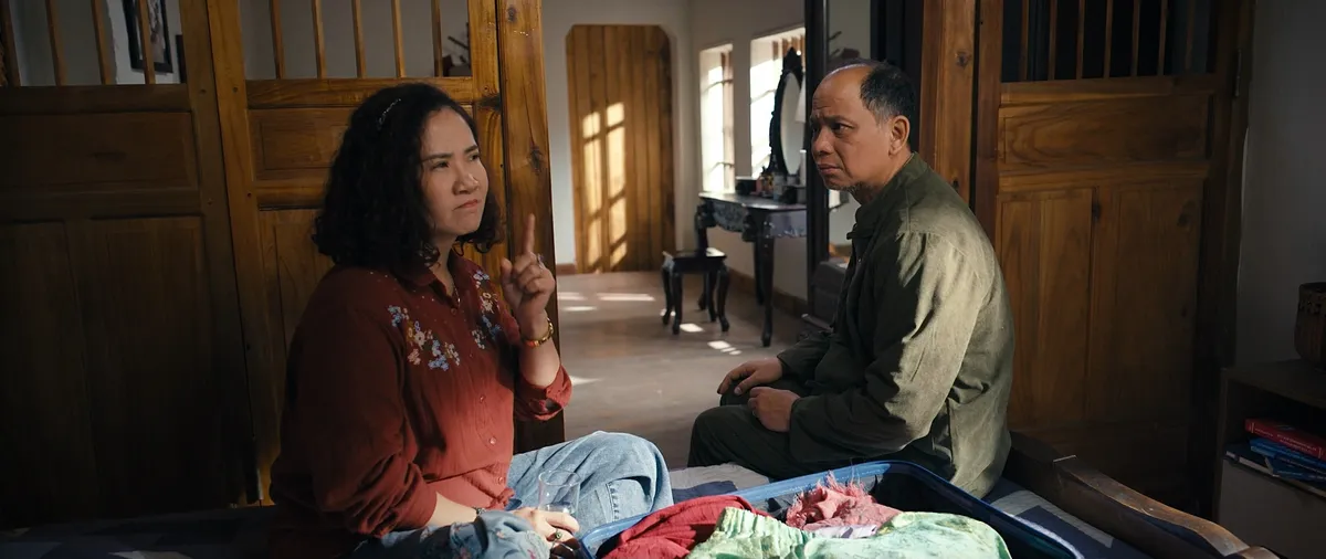 Nguyệt Hằng - Anh Tuấn v&agrave; lần đầu ti&ecirc;n được l&agrave;m "vợ chồng thật" tr&ecirc;n phim - Ảnh 1.