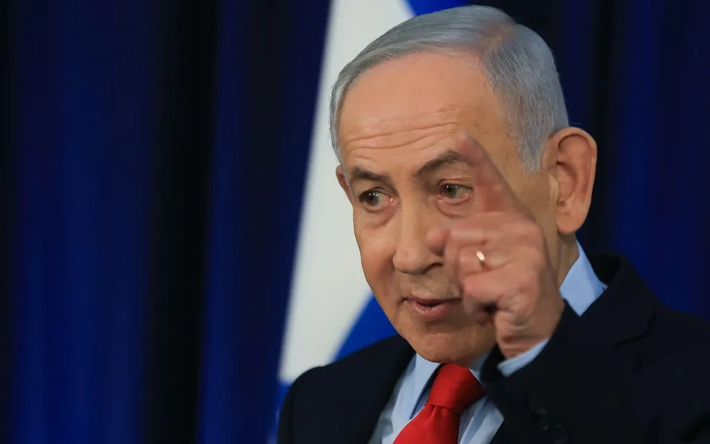 Thủ tướng Benjamin Netanyahu phát biểu tại một cuộc họp báo tại Jerusalem, ngày 19/3/2026 (Ảnh: AP)