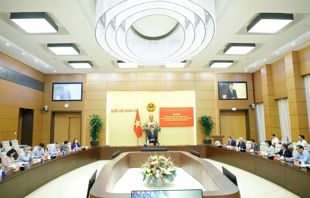 Tổng Bí thư Tô Lâm: Kiểm tra, giám sát phải đúng trọng tâm, trọng điểm - Ảnh 1.