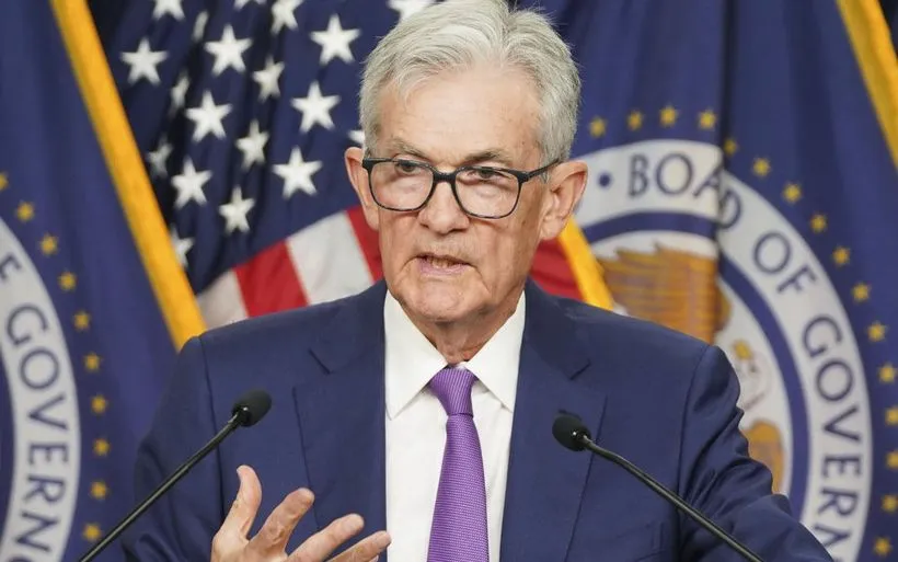Chủ tịch Cục Dự trữ Liên bang Mỹ (Fed) Jerome Powell. (Nguồn: THX/TTXVN)