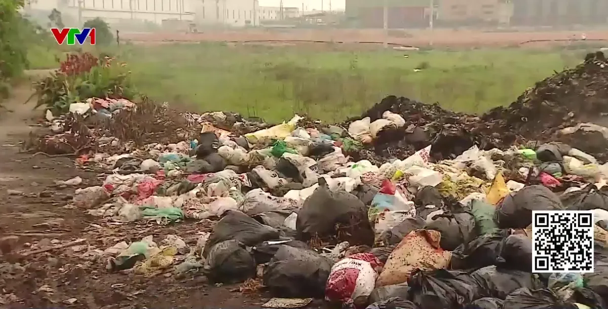 Hưng Yên: Ấp lực rác thải gia tăng, xử lý vẫn là bài toán nan giải - Ảnh 1.