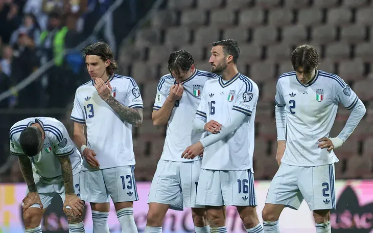 Italy thêm một lần lỡ hẹn World Cup sau thất bại trước Bosnia- Ảnh 1. Italy thêm một lần lỡ hẹn World Cup sau thất bại trước Bosnia- Ảnh 1.