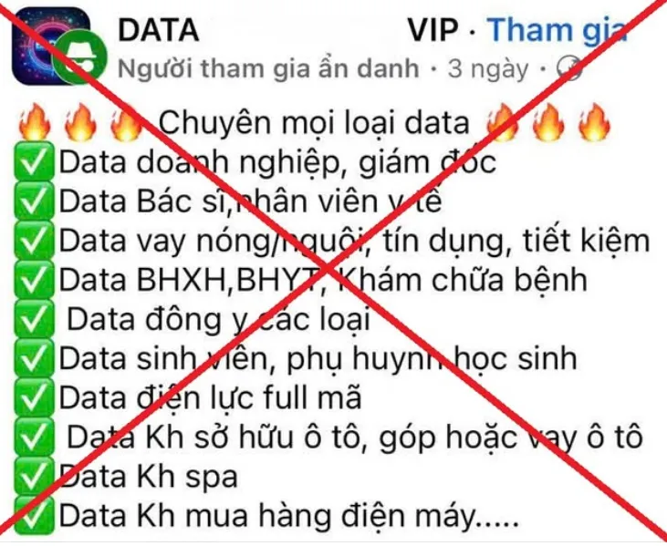 Xử phạt nam thanh niên thu thập thông tin cá nhân của người dùng Facebook- Ảnh 1. Xử phạt nam thanh niên thu thập thông tin cá nhân của người dùng Facebook- Ảnh 1.