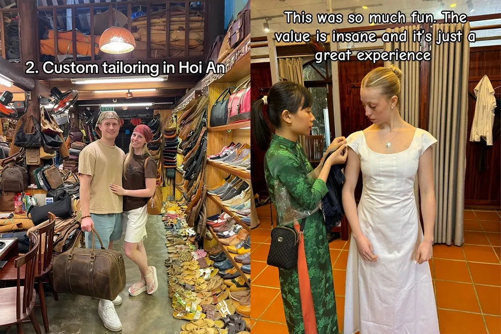 Du kh&aacute;ch quốc tế &ldquo;lấp đầy vali&rdquo; nhờ dịch vụ may đo si&ecirc;u tốc tại Việt Nam- Ảnh 1.