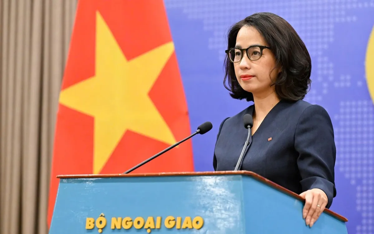 Người Phát ngôn Bộ Ngoại giao Phạm Thu Hằng