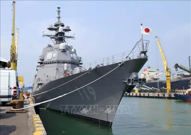 T&agrave;u hộ vệ Nhật Bản thăm hữu nghị th&agrave;nh phố Đ&agrave; Nẵng  - Ảnh 2.