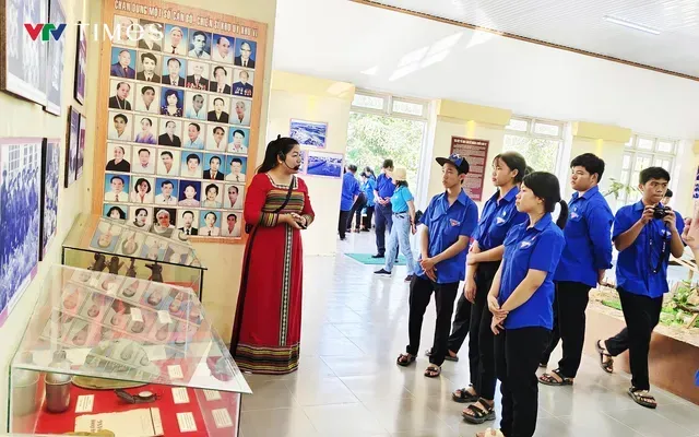 Nhà truyền thống tại Khu di tích Khu ủy Khu VI (Cát Tiên) góp phần giáo dục truyền thống cách mạng cho thế hệ trẻ.