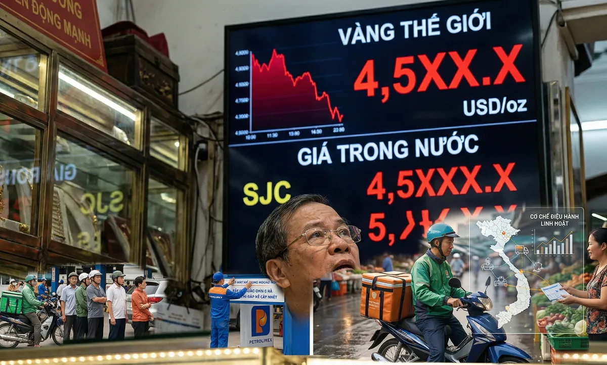 Giải m&atilde; "c&uacute; lội ngược d&ograve;ng" ngoạn mục của gi&aacute; v&agrave;ng: Từ đ&aacute;y s&acirc;u bật thẳng l&ecirc;n ngưỡng 4.800 USD- Ảnh 1.