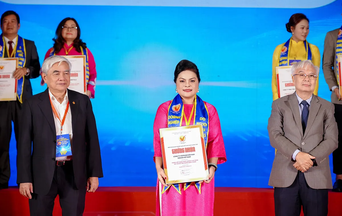 Hai thập kỷ giữ vững niềm tin: Vedan lần thứ 20 đạt danh hiệu H&agrave;ng Việt Nam chất lượng cao- Ảnh 1.