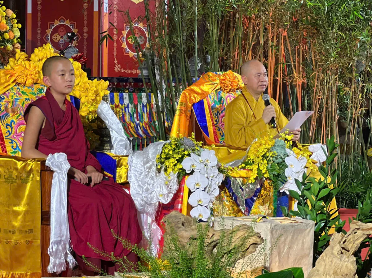 Đặc sắc Ph&aacute;p hội cầu an v&agrave; tọa đ&agrave;m Phật ph&aacute;p c&ugrave;ng Ho&agrave;ng t&ocirc;n Bhutan- Ảnh 1.