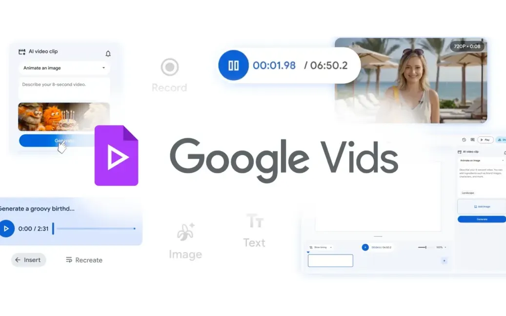 Google n&acirc;ng cấp Vids với AI Veo v&agrave; Lyria, mở rộng khả năng tạo video- Ảnh 1.
