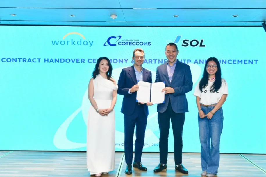 Coteccons "bắt tay" Workday: Bước đột ph&aacute; chuyển đổi số quản trị nh&acirc;n sự ng&agrave;nh x&acirc;y dựng
- Ảnh 1.