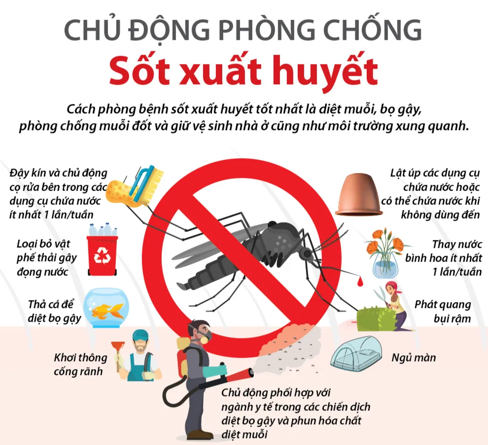 Kh&ocirc;ng chủ quan trong ph&ograve;ng bệnh sốt xuất huyết Dengue- Ảnh 4.