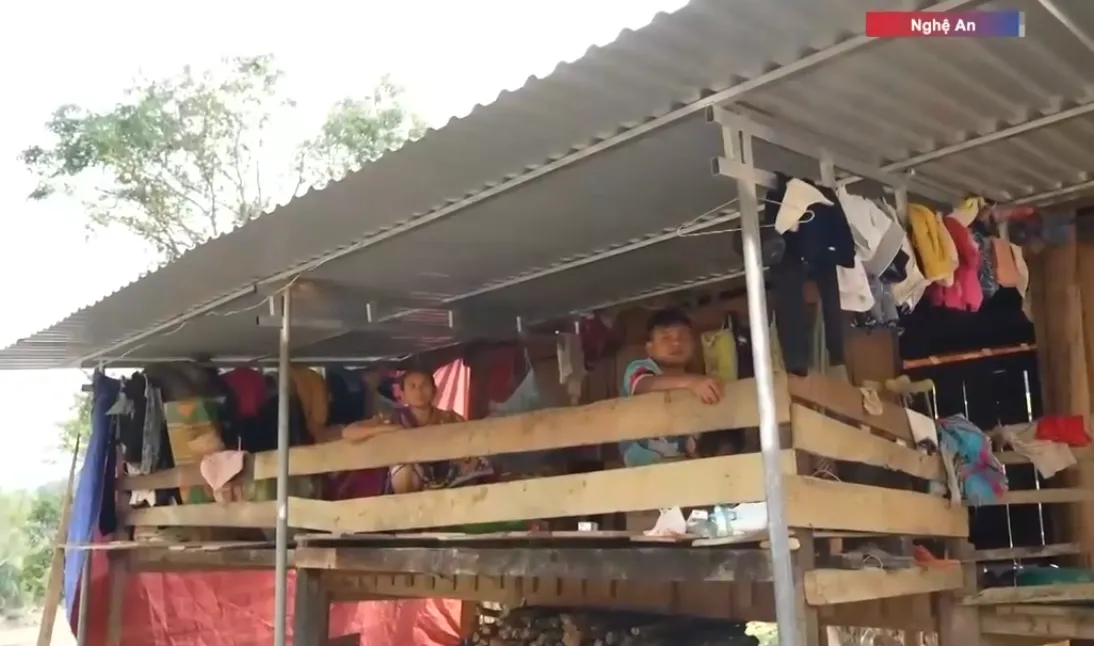 Kh&oacute; khăn t&aacute;i định cư, h&agrave;ng chục hộ d&acirc;n ở Nghệ An sống tạm bợ sau mưa lũ - Ảnh 1.