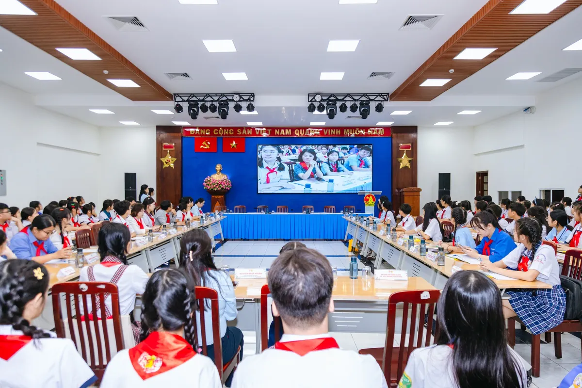 TP Hồ Chí Minh tổ chức kỳ họp Hội đồng trẻ em lần thứ 17- Ảnh 1. TP Hồ Chí Minh tổ chức kỳ họp Hội đồng trẻ em lần thứ 17- Ảnh 1.