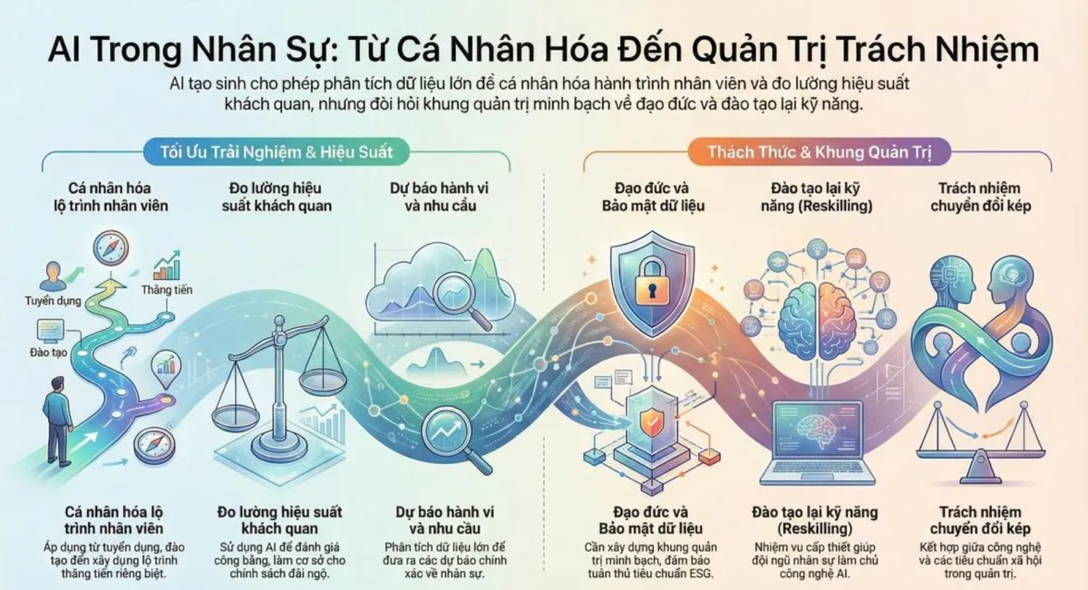 AI tạo sinh: "Bước ngoặt" mới trong quản trị chiến lược nhân sự - Ảnh 2. AI tạo sinh: "Bước ngoặt" mới trong quản trị chiến lược nhân sự - Ảnh 2.