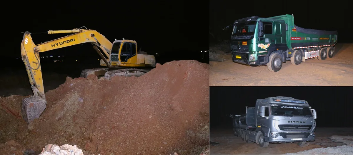 Kiểm tra đột xuất, phát hiện vận chuyển đất không phép tại KCN Biên Hòa 1- Ảnh 1. Kiểm tra đột xuất, phát hiện vận chuyển đất không phép tại KCN Biên Hòa 1- Ảnh 1.