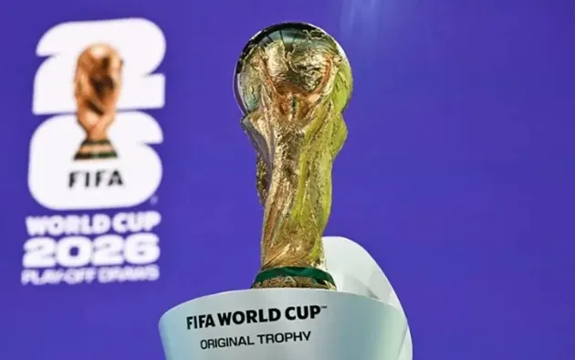 Chiếc cúp vô địch của World Cup được sử dụng từ năm 1974. Ảnh: Getty Images.