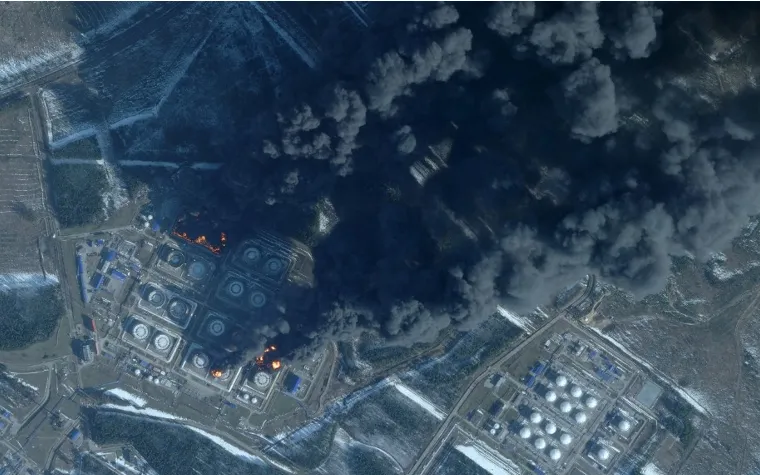 (Ảnh: Planet Labs PBC/AFP)