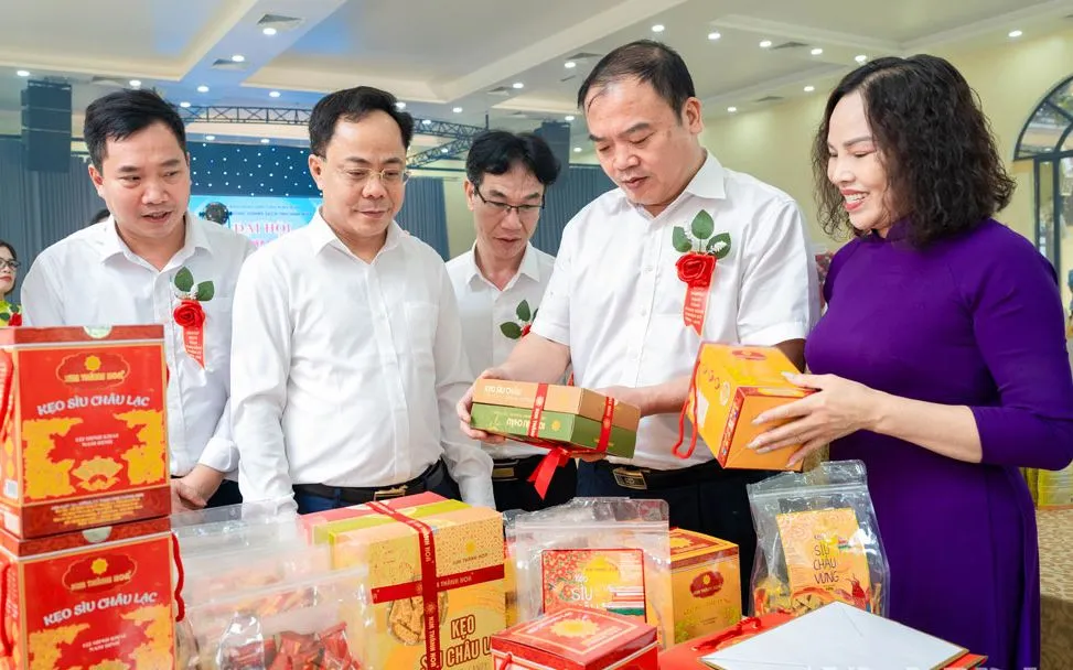 Các sản phẩm đặc trưng, sản phẩm OCOP của tỉnh Ninh Bình ngày càng đa dạng về mẫu mã, kiểu dáng.