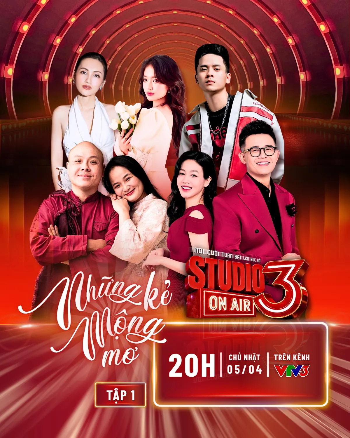 Studio 3 ra mắt khán giả tập đầu tiên tối nay trên VTV3- Ảnh 1. Studio 3 ra mắt khán giả tập đầu tiên tối nay trên VTV3- Ảnh 1.