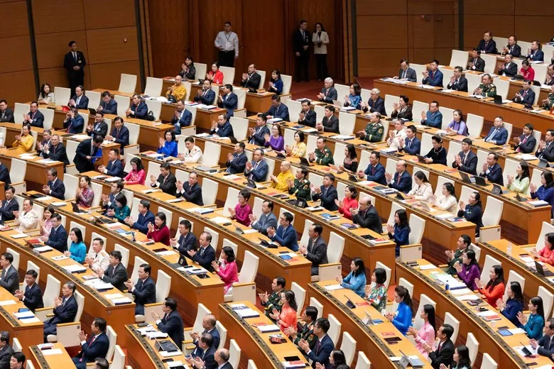 Khai mạc trọng thể Kỳ họp thứ Nhất, Quốc hội kho&aacute; XVI- Ảnh 3.